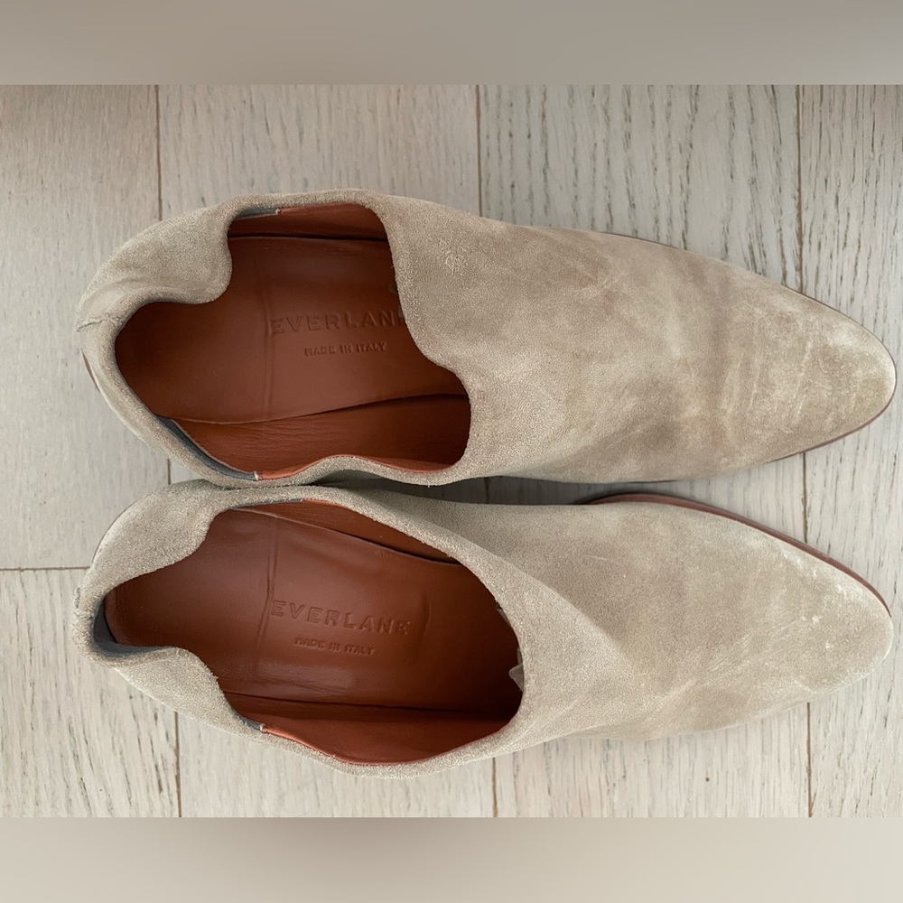 Everlane Suede Heel Mule *Made in Italy*
